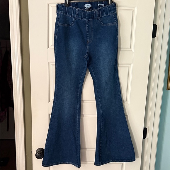 Forever 21 Denim - Forever 21 Dark Blue Flare Jeans